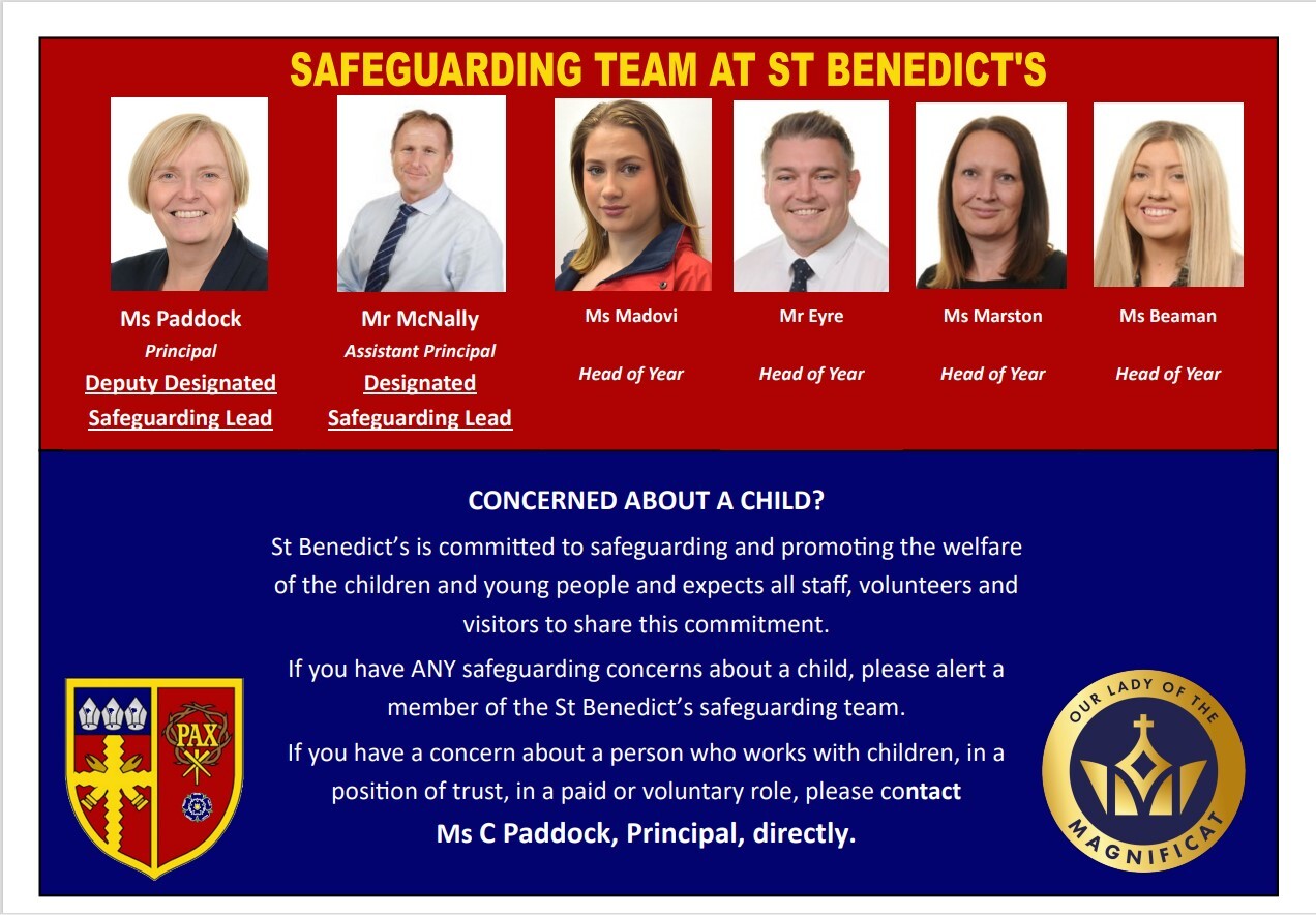 Safeguarding poster 2025